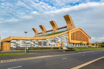 GSK Carbon Neutral Laboratory. Part of the Nottingham University Jubilee Campus GSK Carbon Neutral Laboratory. Part of the Nottingham University Jubilee Campus