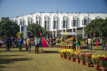 View of Punjabi University in Patiala 