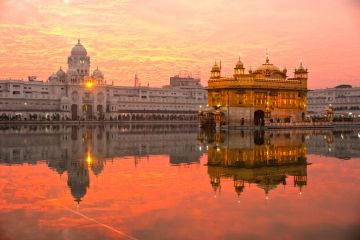 Golden Temple in Amritsar, Punjab, India