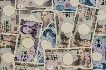 Japanese Yen currency bank note