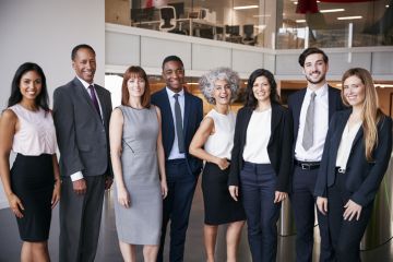 A group of university administrative staff