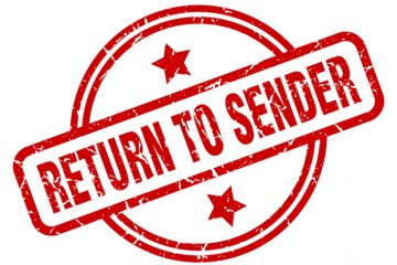 return to sender not wanted 