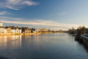 Bridge over the River Meuse in Maastricht
