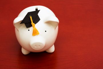 Tuition fees piggy bank