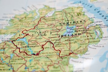 Northern Ireland map