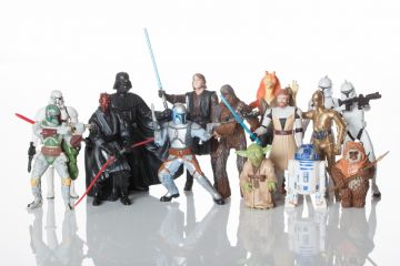 Various figures from Star Wars Various figures from Star Wars