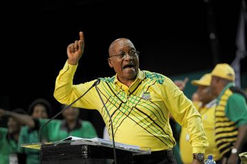 South African president Jacob Zuma