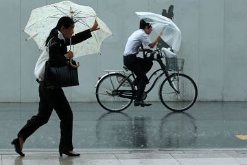 Japan storm