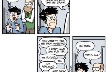 Piled Higher and Deeper cartoon, by Jorge Cham (28 May 2015) Piled Higher and Deeper cartoon, by Jorge Cham (28 May 2015)