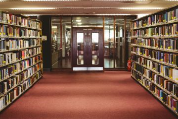 Library door Library door