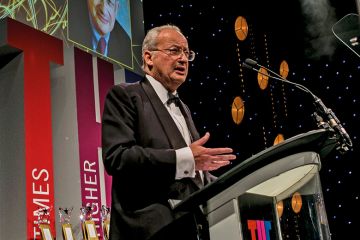 Lord Sainsbury of Turville, University of Cambridge, speaking at Times Higher Education Awards 2016 Lord Sainsbury of Turville, University of Cambridge, speaking at Times Higher Education Awards 2016