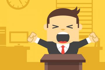 Bored male academic yawning at office desk Bored male academic yawning at office desk
