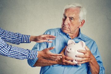 Man defending pension