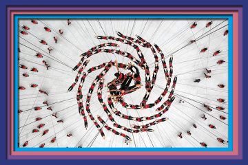 Students from Tagou martial arts school performing during a rehearsal of the opening ceremony of the Youth Olympic Games in Nanjing, China. As an illustration of whether there is stagnation in Asian universities climbing to the top of the rankings.