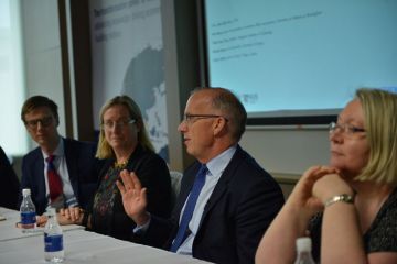 Michael Spence speaks at the World Academic Summit