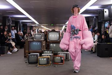 Model at Melbourne Fashion Week Model at Melbourne Fashion Week