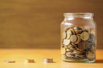 Money in a jar Money in a jar