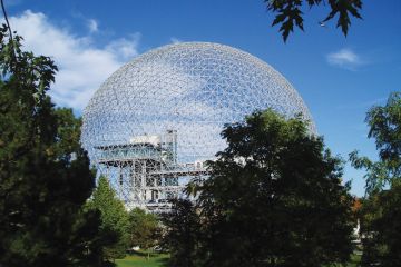 Montreal Biosphère, Buckminster Fuller, Montreal Expo, 1967