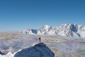 Mountain and money Mountain and money
