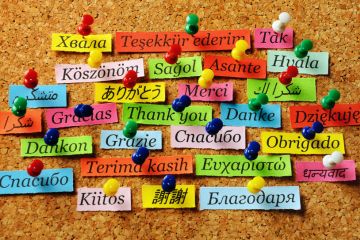 Thank you in many languages