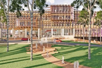 Architect's conception of Newcastle's proposed STEMM precinct