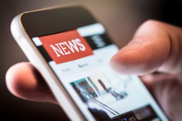 News on smartphone