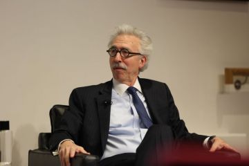 Nicholas Dirks speaks at the World Academic Summit, hosted by King's College London