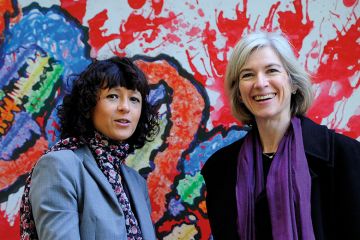 Emmanuelle Charpentier and Jennifer Doudna Emmanuelle Charpentier and Jennifer Doudna