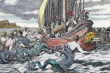 Sirens seek to trap Ulysses' ship