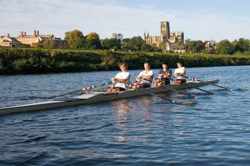 Oxford rowing quad