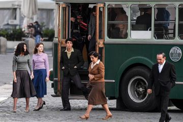 Napoli set TV series, A genial friend, based on a novel by Elena Ferrante