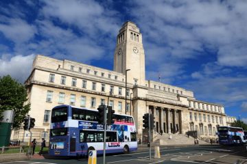Parkinson Building of the University of Leeds, UK