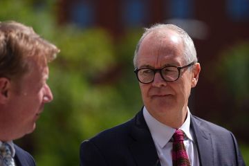 Lord Vallance during a visit by King Charles III to the new Whittle Laboratory, at the University of Cambridge, Monday 20 July, 2026. Lord Vallance during a visit by King Charles III to the new Whittle Laboratory, at the University of Cambridge, Monday 20 July, 2026.