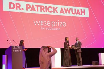 Patrick Awuah receives 2017 Wise Prize