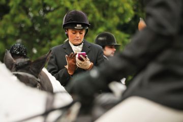 Posh female horse rider Posh female horse rider