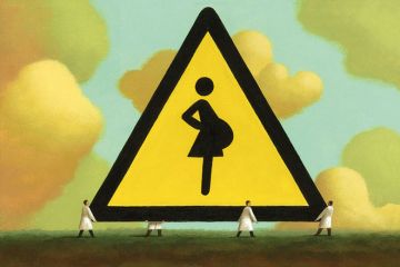 pregnant woman warning