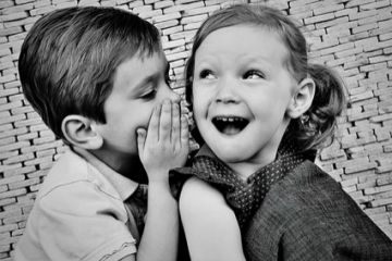 Have you heard? Children whispering