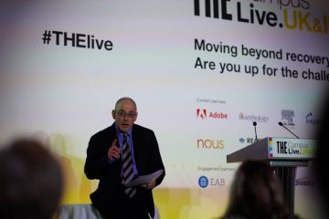 Robert Halfon speaks at THE Campus Live UK&IE 2022