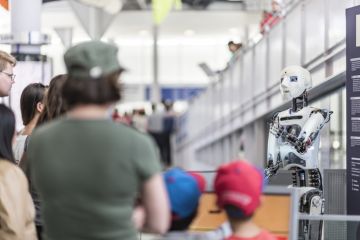 Robot talking Robot talking