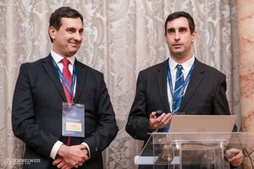 Ádám and Dávid Tárnoki present at Semmelweis University event Ádám and Dávid Tárnoki present at Semmelweis University event