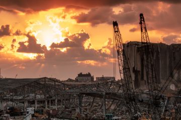 Ruins After Beirut Explosion