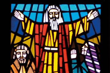 stained glass moses stained glass moses