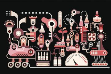 A graphic of a complex science experiment A graphic of a complex science experiment, symbolising FP10