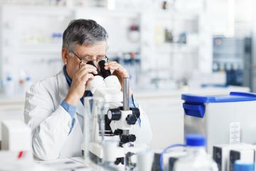 Scientific equipment in a laboratory