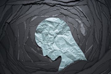 Silhouette of head