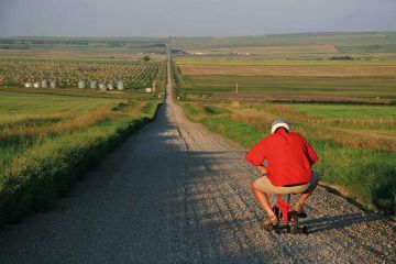 small-bike-long-road