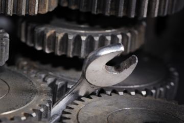 A spanner in the gears, representing Brexit's effect on UK innovation