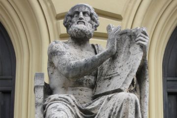 Statue of Homer, Bavarian State Library, Munich Statue of Homer, Bavarian State Library, Munich