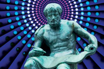 Statue of seated man writing on scroll Statue of seated man writing on scroll