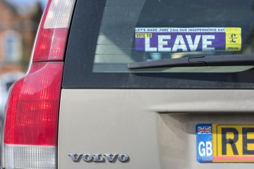 Sticker for Leave on car Sticker for Leave on car